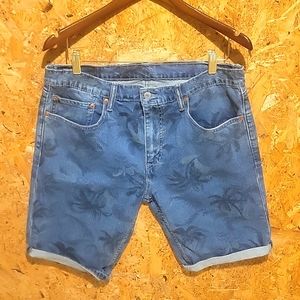 Levi's 502 Palm Tree print Jean Shirts